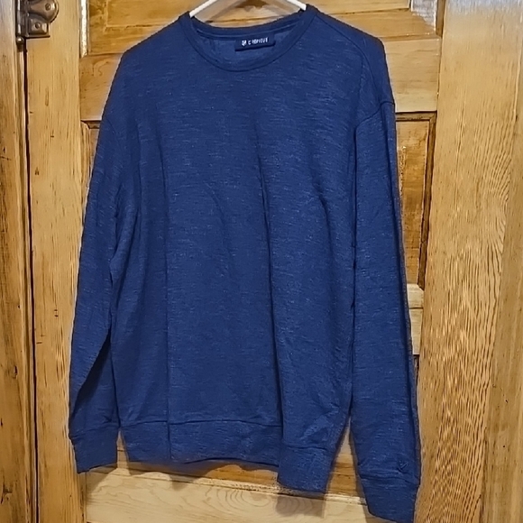 Daniel Cremieux Men's Deep Blue Crewneck Sweater XL - Picture 1 of 4